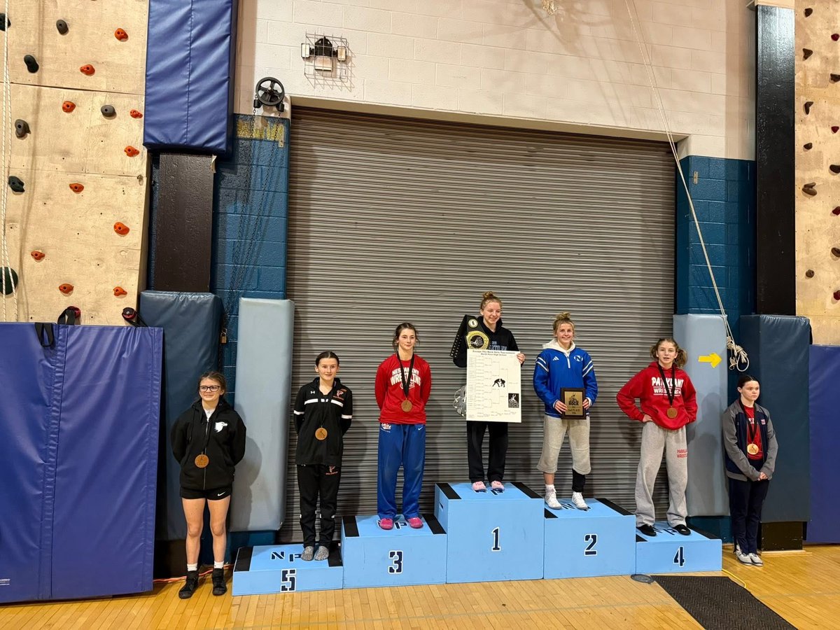 NazGirlsWrest's tweet photo. 🦅🔵Congratulations to our Lady Blue Eagles on a great Escape the Rock Tournament!🔵🦅

Adrianna Raschilla - 5th Place
Chelsea Dressler - 2nd Place
Myla Good - 5th Place

#GoBlueEagles #LadyBlueEagles #NazarethProud @NAHSBlueEagles https://t.co/6sbPreabHZ