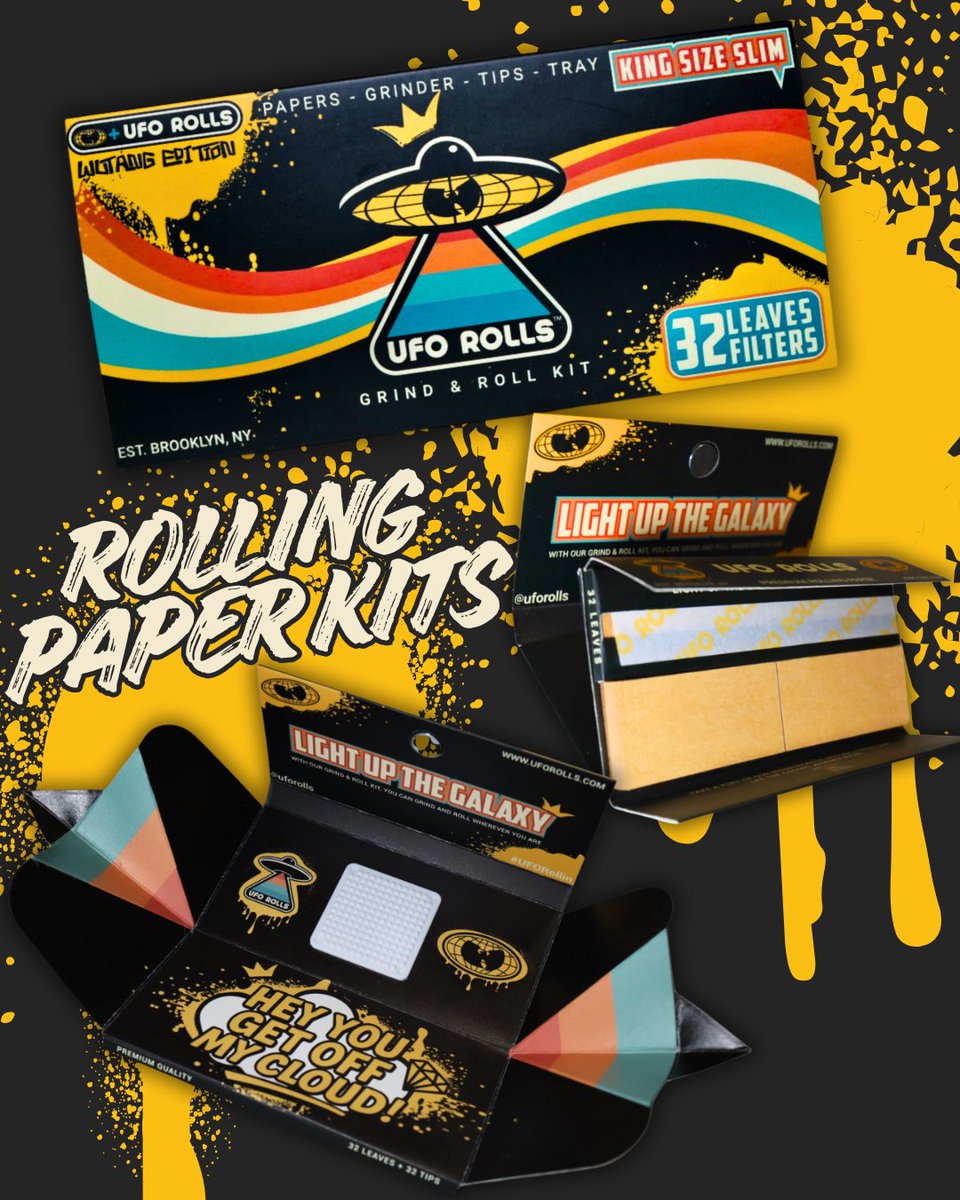 UFO Rolls | Intergalactic Rolling Papers tweet media