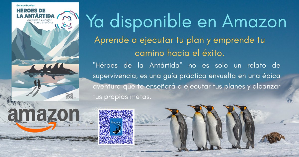 Ya zarpó la edición en pasta blanda de #HéroesDeLaAntártida 🚢📘
Exploradores polares, estrategia y ejecución impecable para líderes que no le temen ni al hielo ni a los números. Ya en Amazon.
¿Listo para tu próxima expedición? 🧭❄️
amazon.com.mx/Héroes-Antárti…
