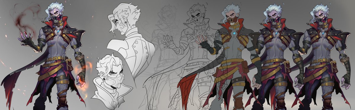 Been a while but I made another digital sketchbook 🌟
140+ pages of old work, largely unposted, original + fanart ⏬