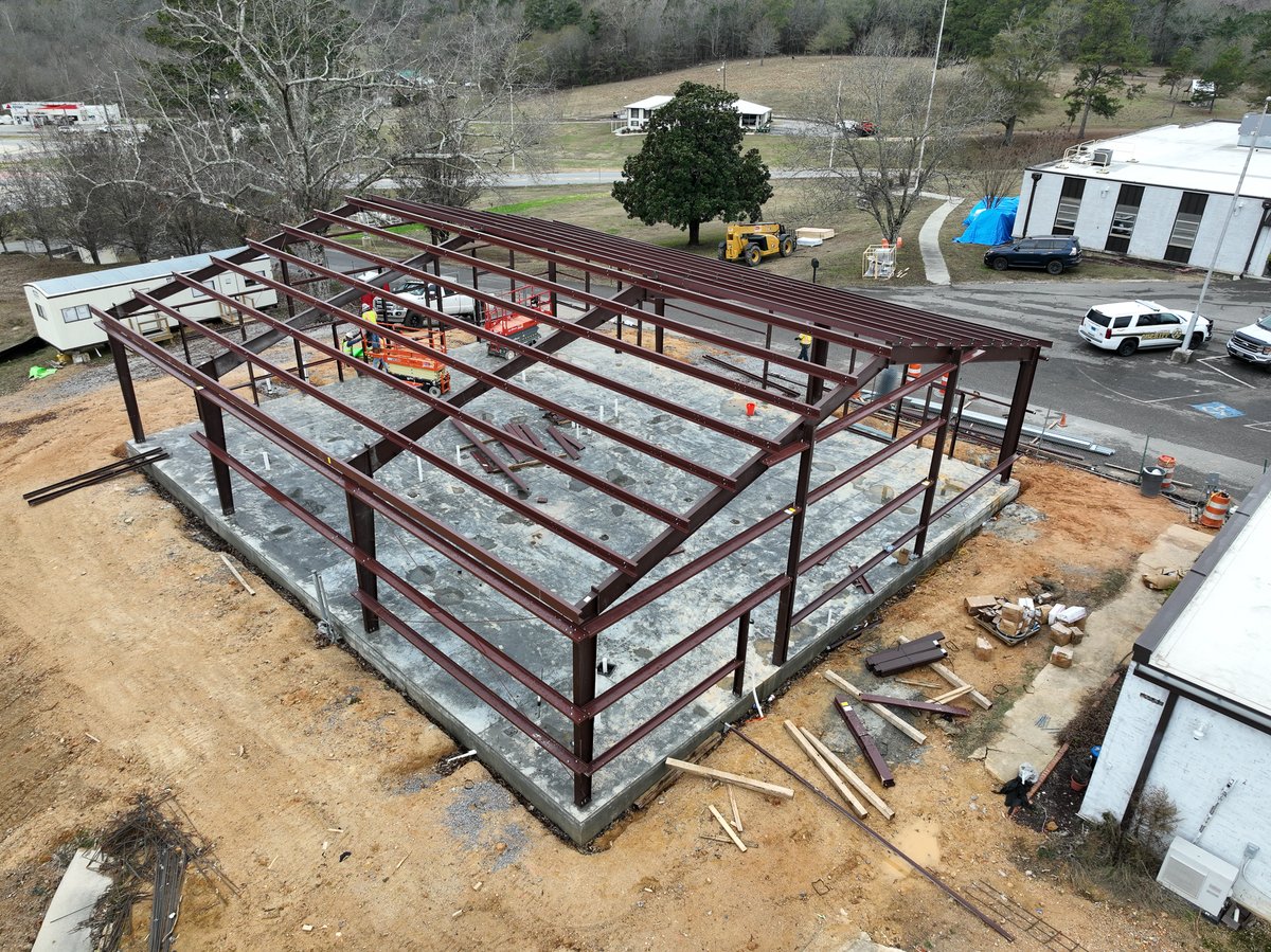 scoutpm_'s tweet photo. 😋 🥘 The new home of St. Clair County Schools' award-winning Culinary Arts program is going vertical. Here are the latest pictures of the project underway at Eden Career Technical Center. #madesure https://t.co/R5OZFciBEw