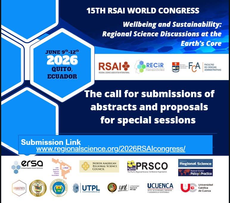 Red Ecuatoriana de Ciencia Regional tweet media