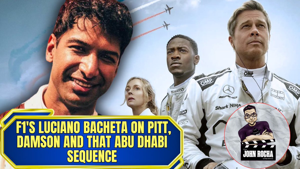F1 THE MOVIE is out now on <a href="/AppleTV/">Apple TV</a> and I had the pleasure of interviewing the movie's race choreographer Luciano Bacheta about Brad Pitt, Damson Idris, choreographing those races, and that Abu Dhabi finale!

This was a fun one, y'all. Watch below!

📺 youtu.be/KKfDqXnZYME