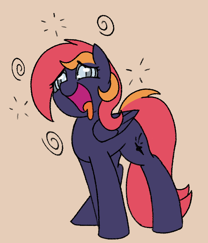 stupid ahh mare can't even stand up straight