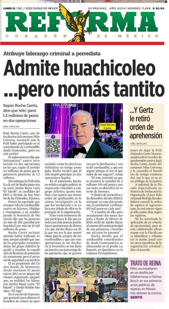 13_iracheta's tweet image. Esta mala bestia, que robó poquito, debería estar en la cárcel... en una celda quitita, claro.