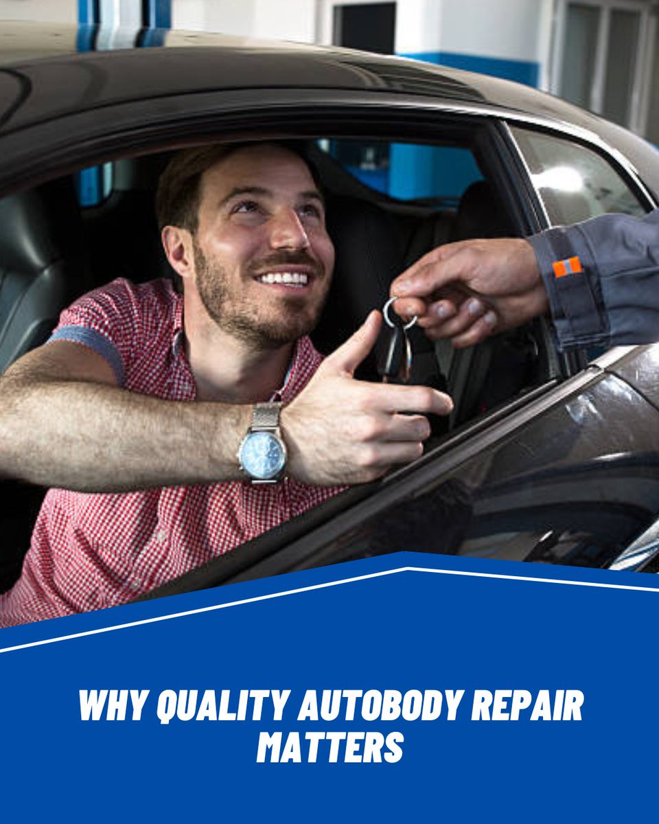 PrecisionAutoBo's tweet image. Quality auto body repair means more than fixing dents, it protects your investment.

✔ Restores safety
✔ Preserves vehicle value
✔ Delivers long-lasting results

Trust your vehicle to experts who do it right the first time.