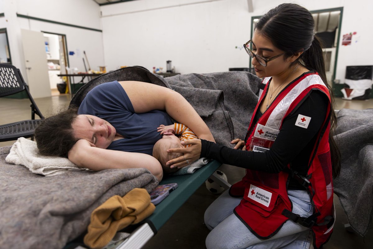 RedCross's tweet image. The threat isn’t over for Western Washington. As communities recover from last week’s catastrophic flooding, new atmospheric rivers are on the way, bringing more rain, landslides and strong winds.

Thousands of residents spent the weekend assessing flood damage instead of…