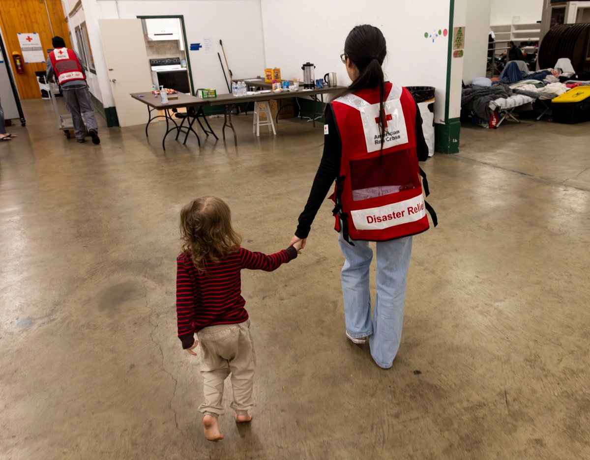 RedCross's tweet image. The threat isn’t over for Western Washington. As communities recover from last week’s catastrophic flooding, new atmospheric rivers are on the way, bringing more rain, landslides and strong winds.

Thousands of residents spent the weekend assessing flood damage instead of…