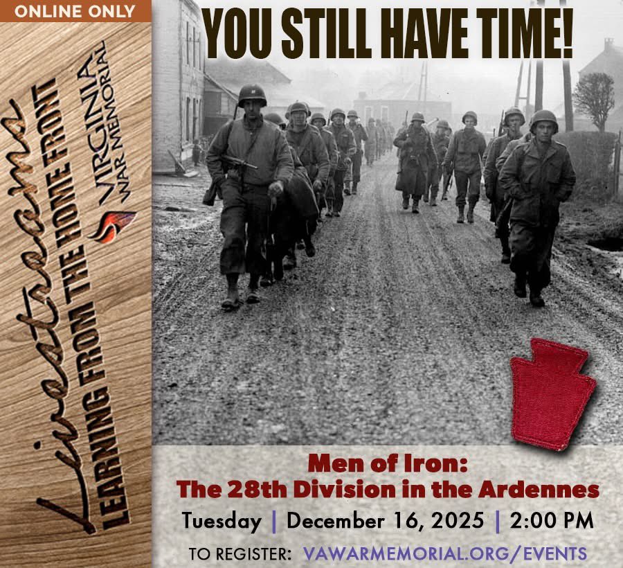 Virginia War Memorial (@vawarmemorial) on Twitter photo 