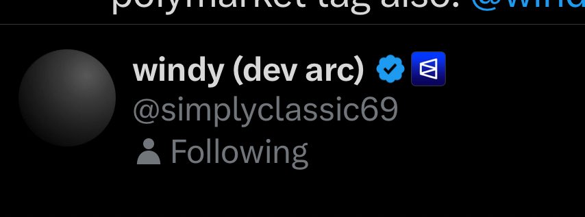 CryptoExpert101's tweet photo. @polydictions Interesting that the Dev (@simplyclassic69 ) of $POLYD is followed by Polymarket team AND even has the polymarket tag also.
I’ll analyze it more in detail in case this runs to millions https://t.co/7bwKplmg5y