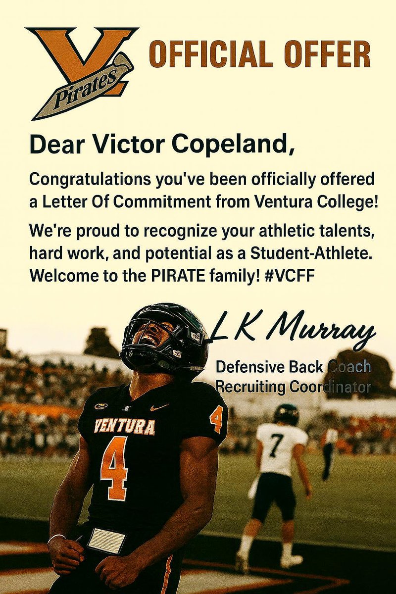 mrspeedkillvic6's tweet photo. Blessed to receive another offer @coachwtank @FitzgeraldCanes @CoachLKMurray https://t.co/NdKSnZMhex