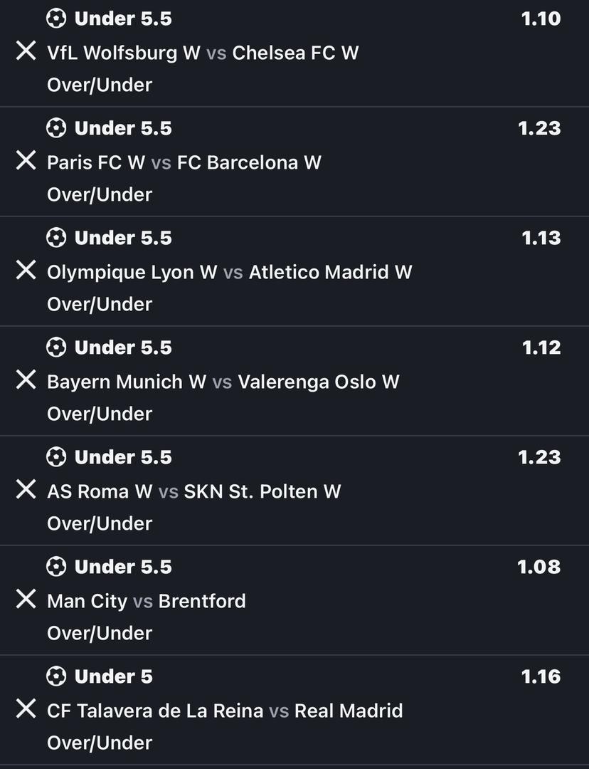 Under 5.5 goals On Sportybet to Win 125M Ready🍀

Code is Ready Who is Ready?
If you have  N100 to play tap ❤️ likes now 
Just say boom and retweet fast