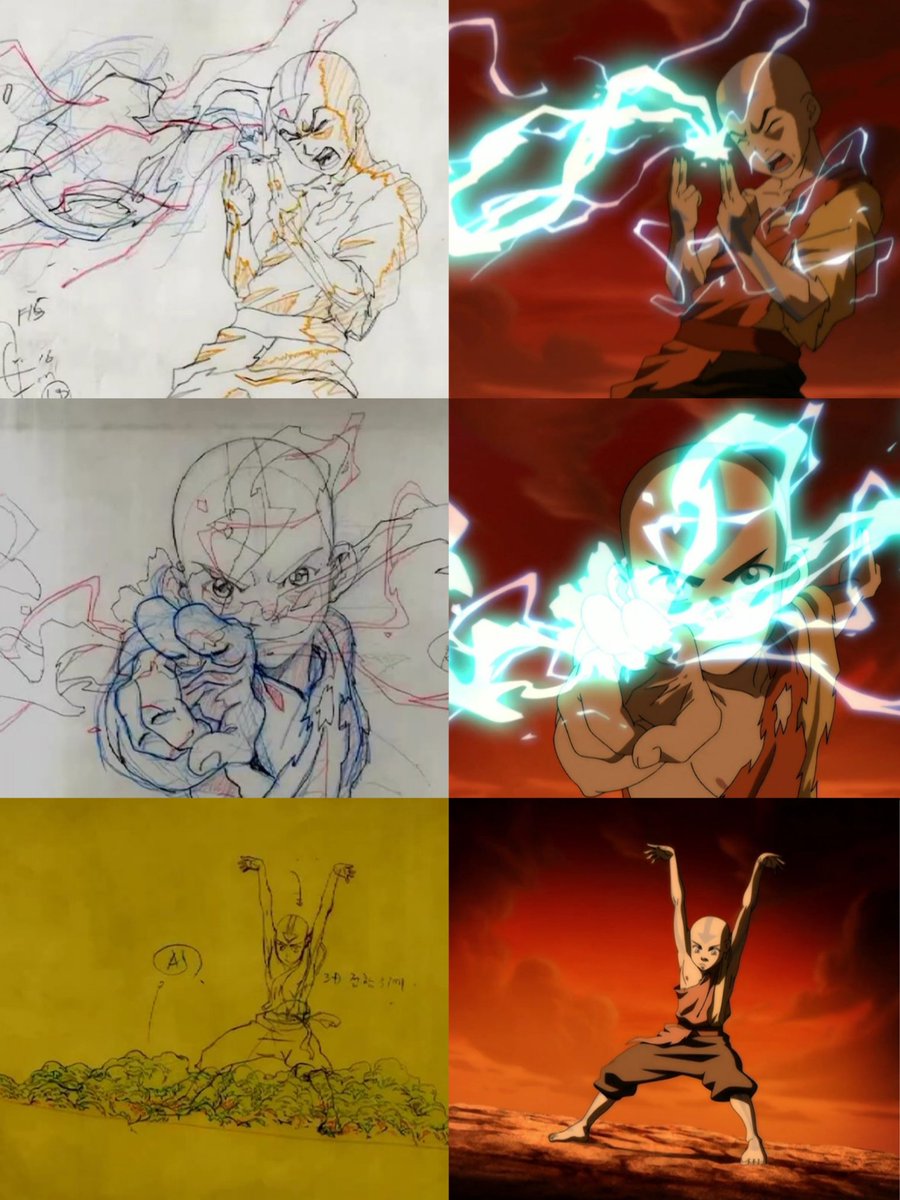 Pencil Test animation vs The Final output