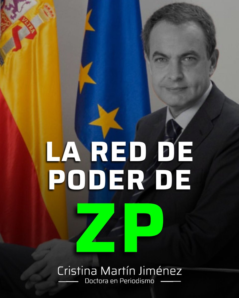 crismartinj's tweet photo. Zapatero no salió del poder cuando dejó la presidencia. Se movió a un espacio sin control democrático. Desde ahí ha ejercido como intermediario internacional sin cargo, sin mandato y sin rendición de cuentas. Influencia política en la sombra.

Su papel ha sido constante: blanquear al chavismo ante Europa. Ha minimizado los abusos del régimen de Maduro, ha desacreditado a la oposición venezolana y ha actuado como garante externo de una dictadura. No es mediación. Es alineamiento.

El caso Plus Ultra lo confirma. 53 millones de euros de dinero público para una aerolínea sin valor estratégico, en situación crítica y vinculada al entorno chavista. Los informes eran negativos. El Gobierno los ignoró. Zapatero defendió el rescate. Nadie explicó nada.