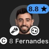 UTDAlex8's tweet photo. Anything Pedri can do, Bruno Fernandes can do better. https://t.co/eXFUe0GIh5