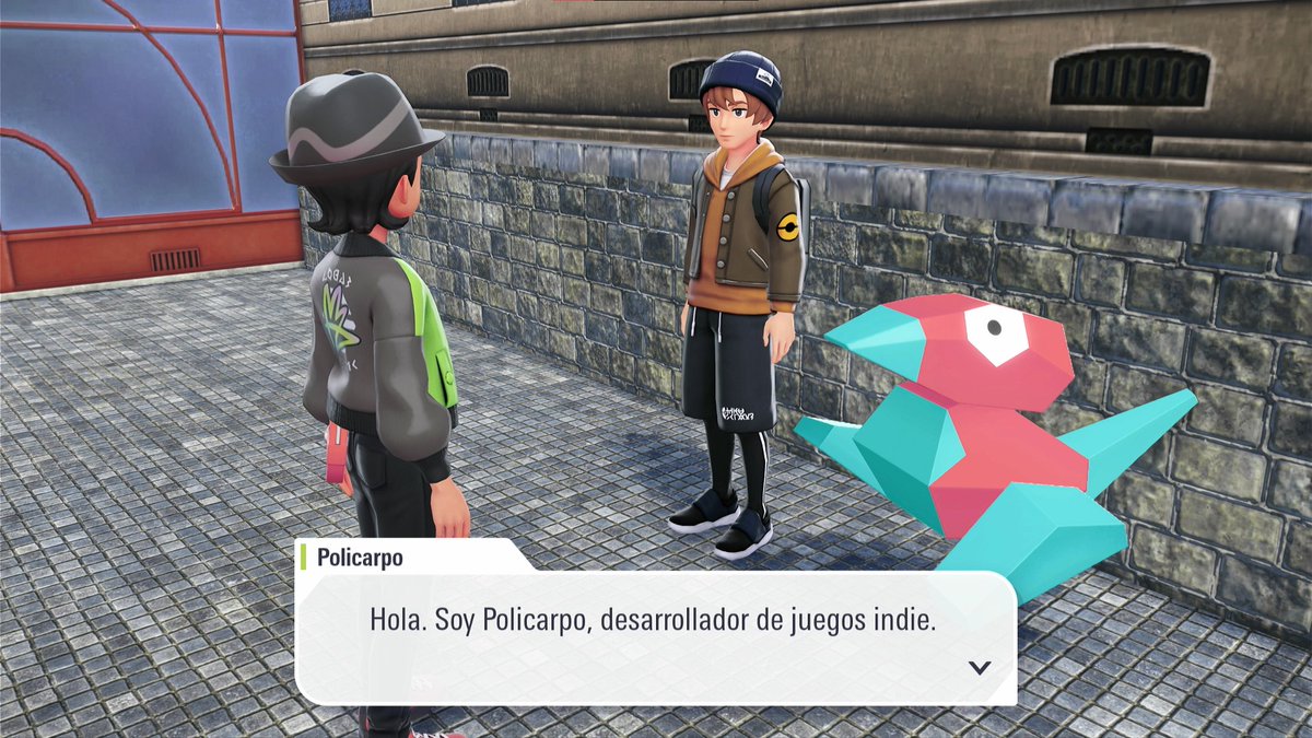 karuzodev's tweet photo. @5ro4 muy guapo el porygon 👍 https://t.co/Ar0EVq4yv8