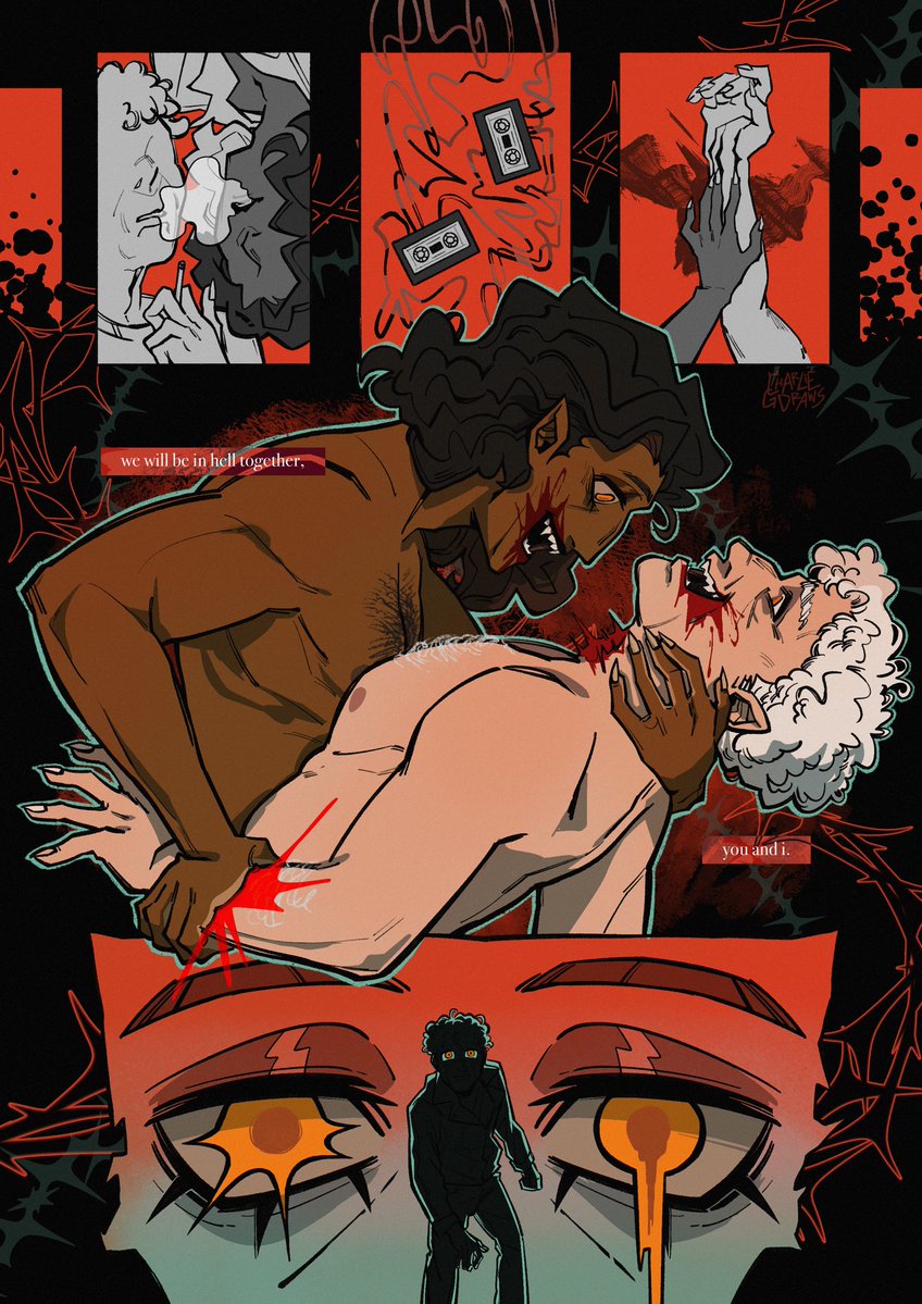 charliegdraws's tweet image. #dmweek day 2: possession 

#iwtv #devilsminion