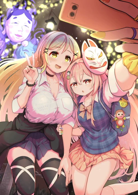 ギャルな聖住職とこころちゃんをば