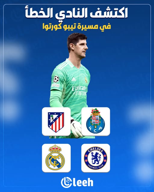 من يستطيع إكتشاف النادي الذي لم يُمثله كورتوا، من بين تلك الأندية 