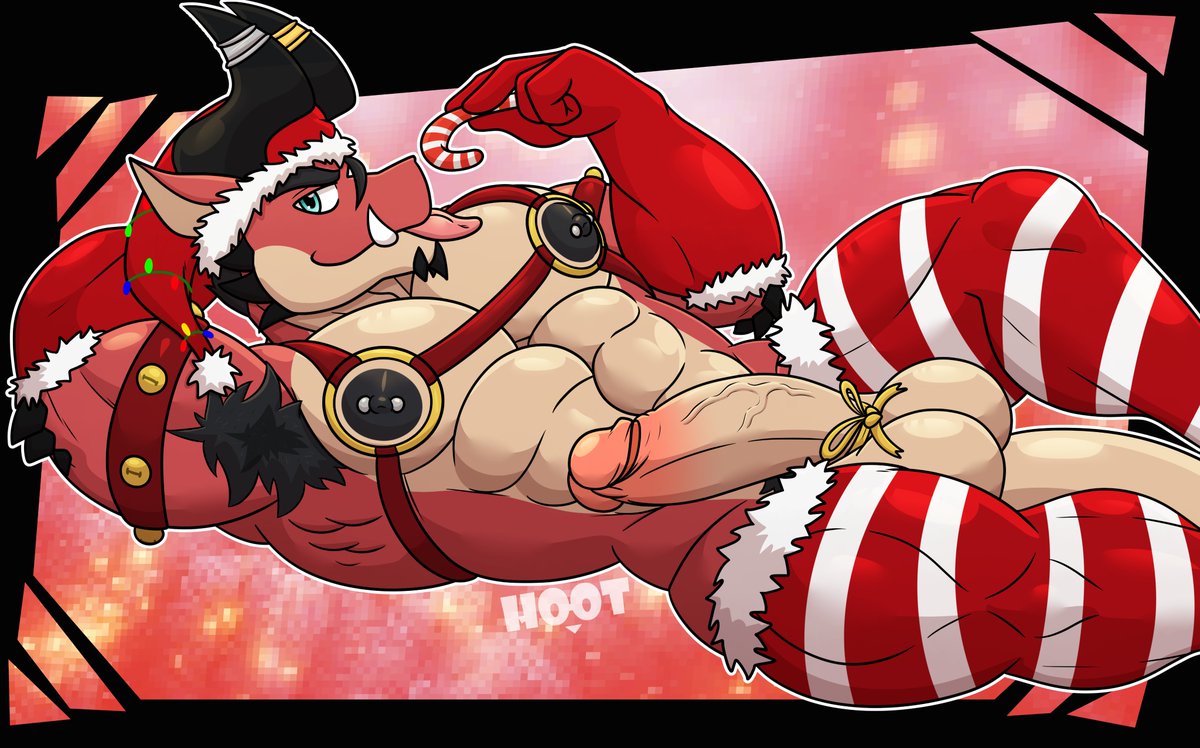 Another set of christmas YCHs are done! Featuring characters of <a href="/RockerRr4901/">RR4901</a>, <a href="/FatiguedKarma/">KarmaKills</a>, <a href="/LewdfulOwl/">Great Horny Owl (Commissions Open!)</a>, <a href="/MechDrago/">MechDrago</a>.