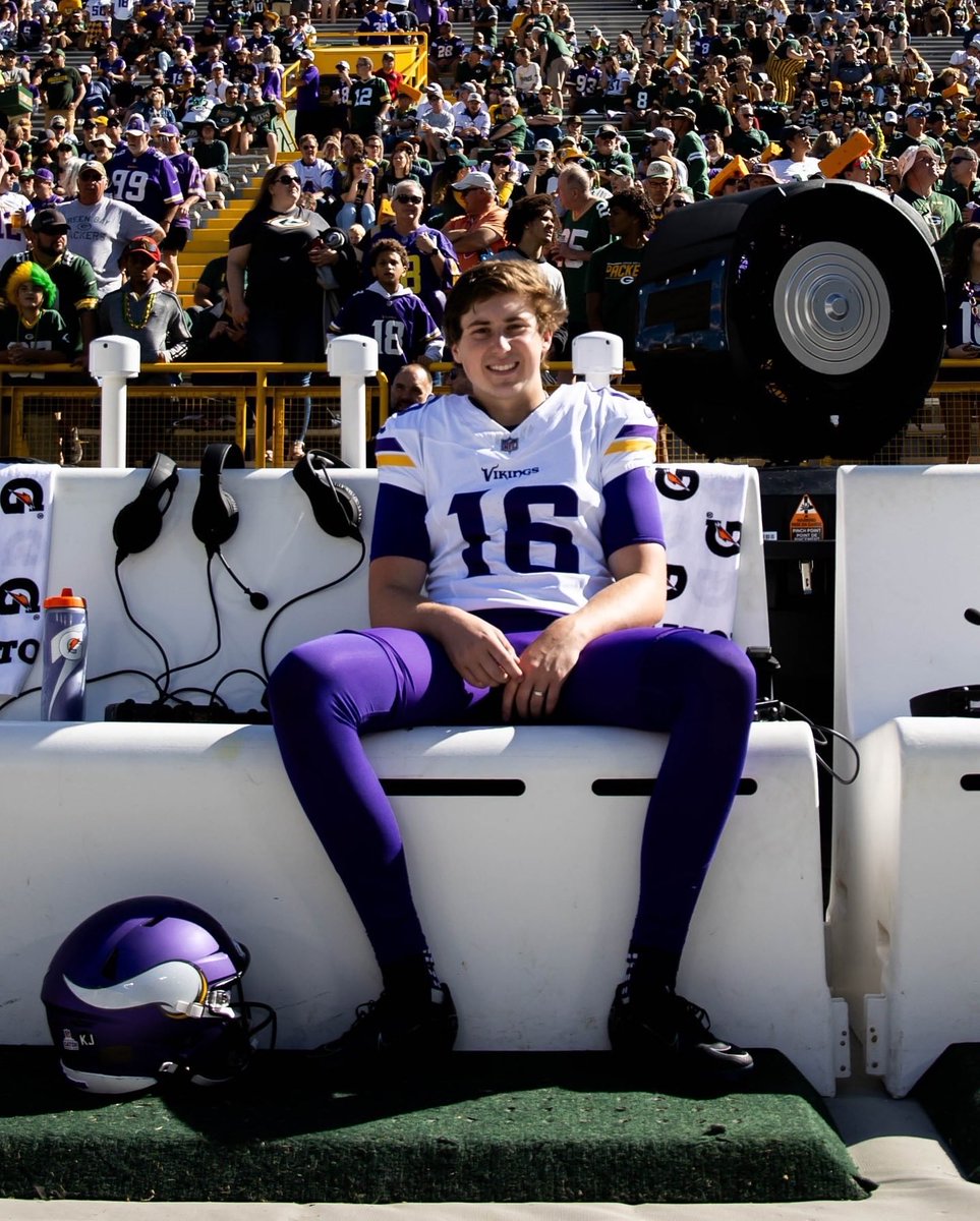 vikingzfanpage's tweet image. #Vikings K Will Reichard trails only Chase McLaughlin in made 50+ yard FG’s this season. 

#ProBowlVote @WillReichard