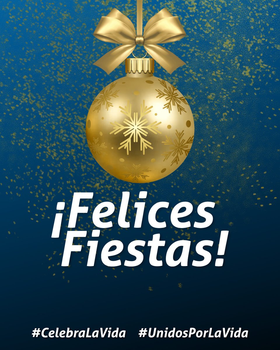 MUPLV's tweet image. Deseamos a todos felices fiestas. Que cada día sigamos unidos celebrando la vida.
#CelebraLaVida #UnidosPorLaVida