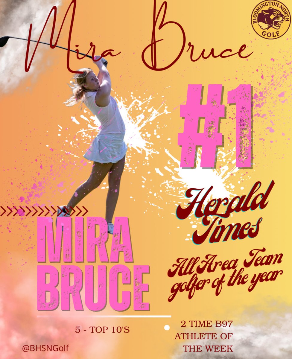 Bloomington North Golf tweet media