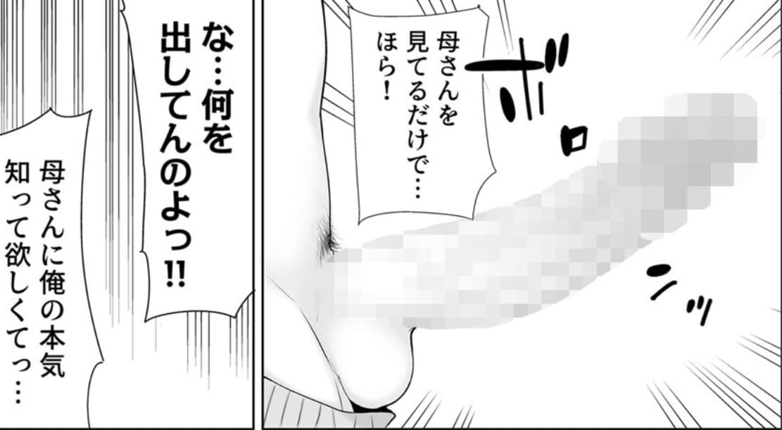 母さんだって女なんだよ！～何度も求めてくる息子に牝が疼いて～のエロシーン2