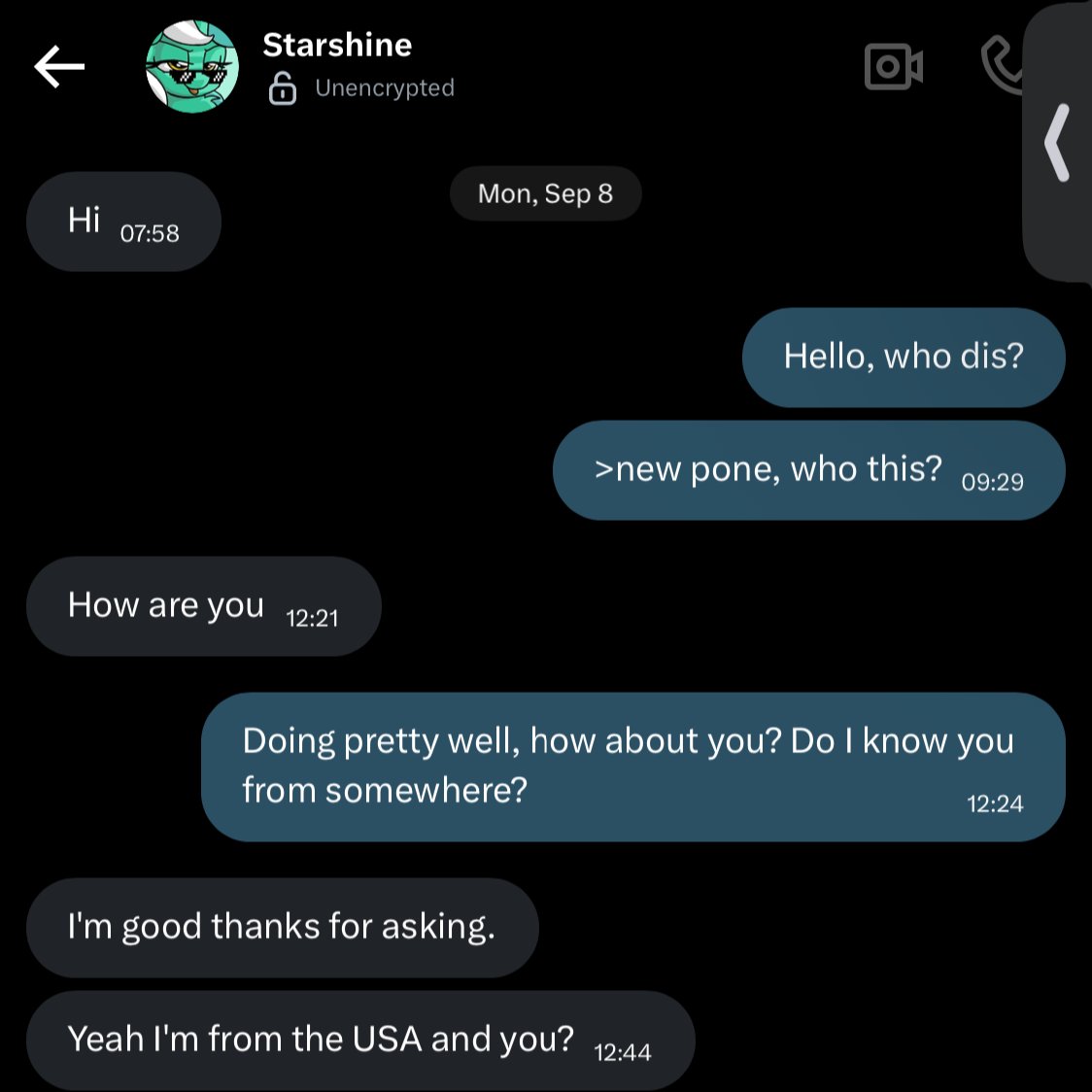 heads-up, someone's been impersonating my account here using the handle "@ Starshine_arts"

my real handle is <a href="/Starbounce07/">Starbounce</a>, and I don't offer comms. Be wary of scammers and other shitbags