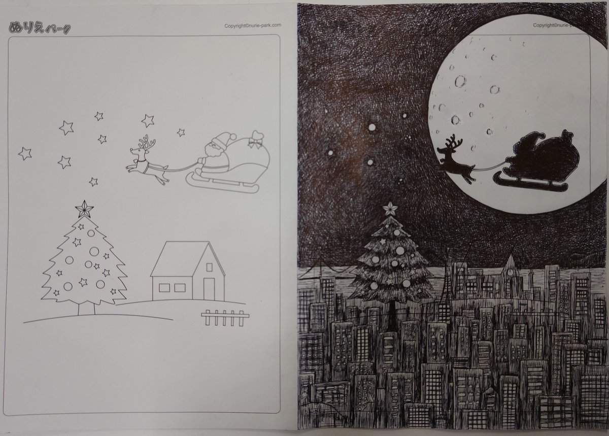 LovetheFamily 動物に物語を聞かせるサンタクロースです 数字油絵 数字キット塗り絵 手塗り DIY絵 デジタル油絵 ホー 数字油絵  ダンサー 大人用 初心者向け, ロマンチック DIY Paint by Numbers キット含む アクリルペイントそして DIY ダンサー 数字油絵  色 数字塗り絵 ..., image size:1200x859