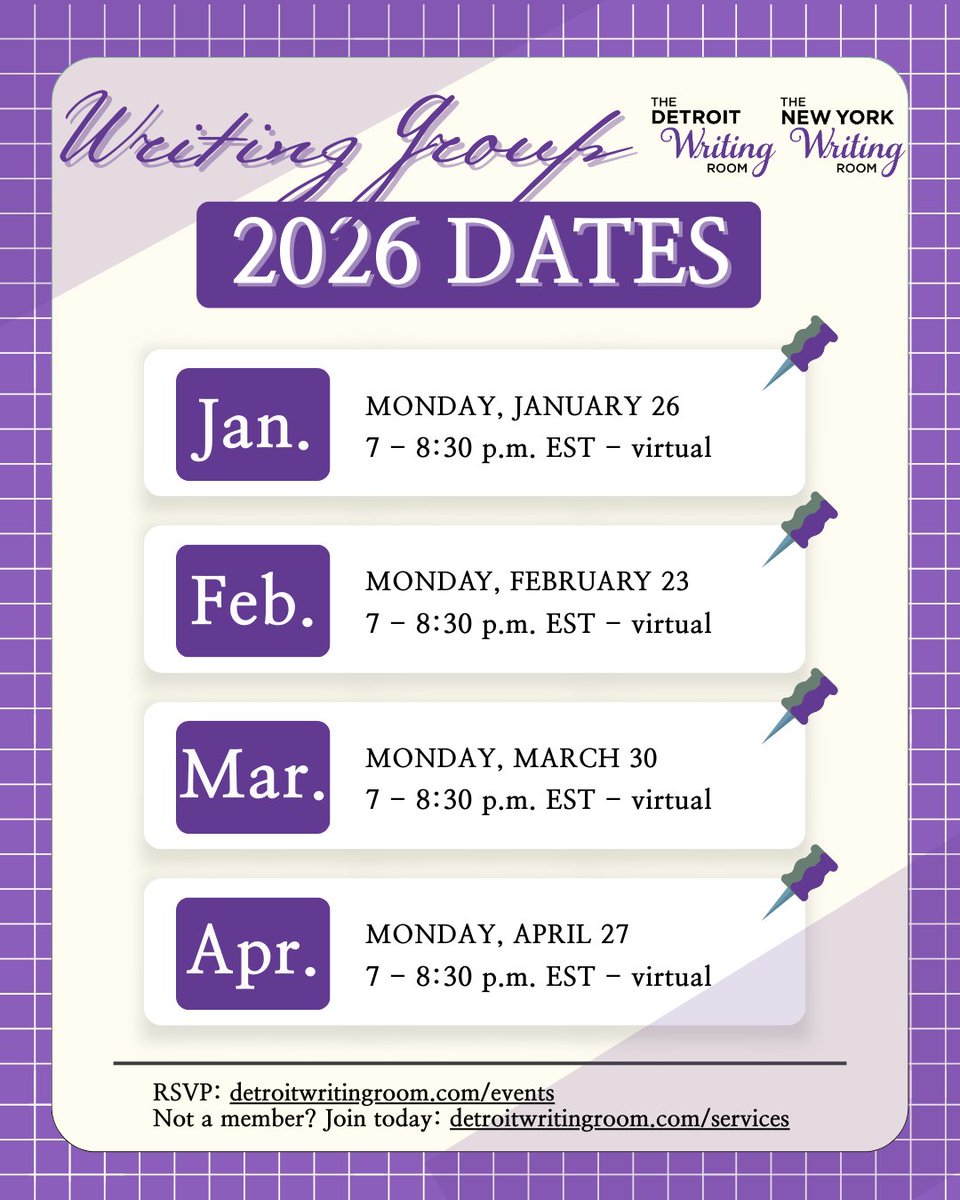Detroit Writing Room tweet media