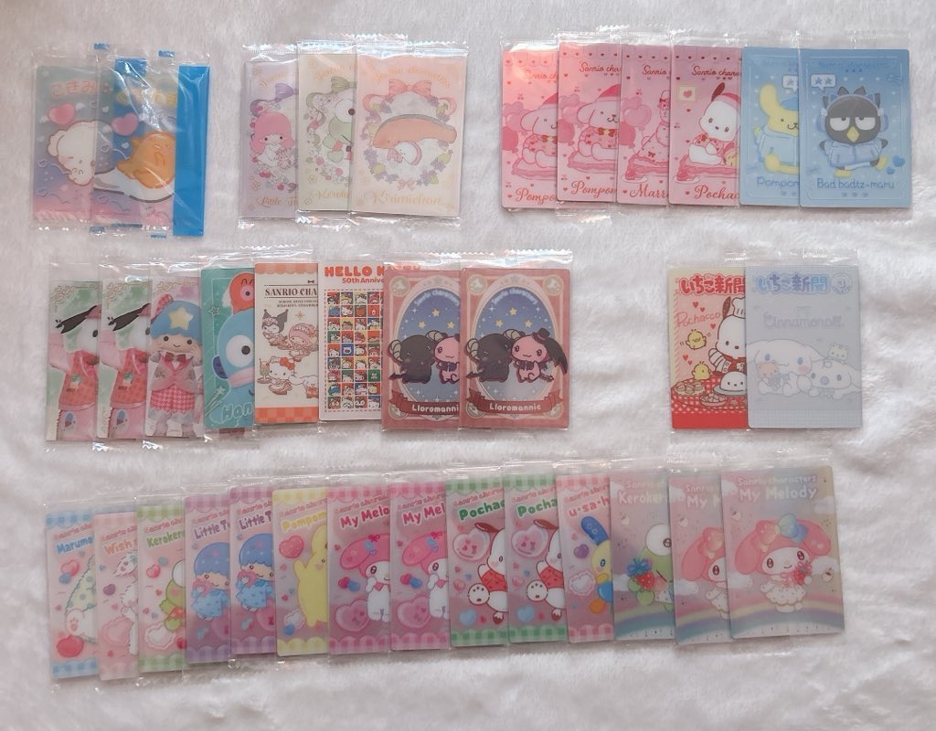 kitty_020202's tweet photo. 【交換、譲渡】サンリオ ウエハース 

譲↓↓↓
画像1、2枚目

求↓↓↓
新弾キティ
もしくは定価➕送料

キーホルダーは1対2の交換希望🙇🏻‍♀️
検索からもお気軽にお声掛けください。 https://t.co/YHfdUXVgJ4
