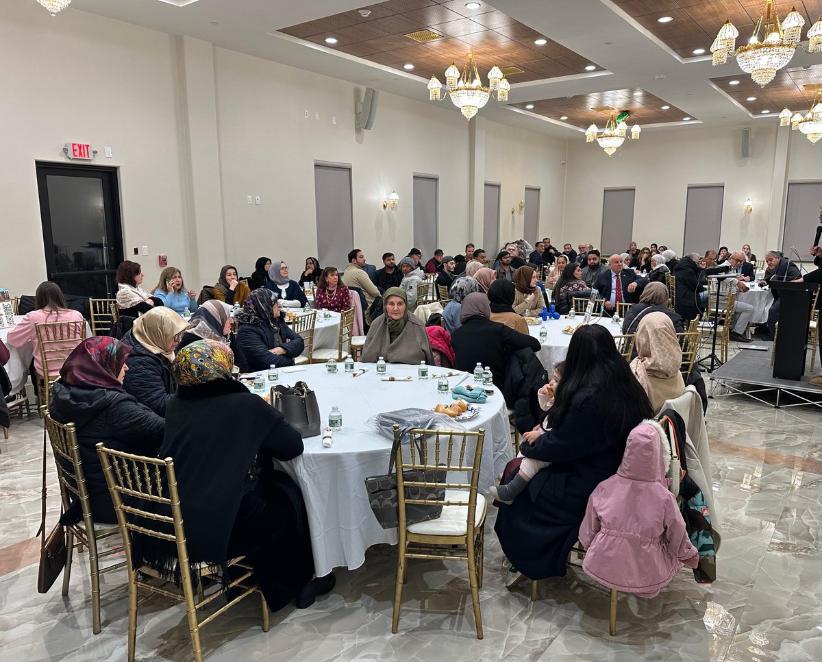 TCCLongIsland's tweet photo. On Dec 13, we held a fundraising dinner with Turkish Cultural Center Long Island & the Islamic Center of Melville. Auction and dinner proceeds were donated to support the Melville Mosque.
Grateful for the unity and generosity of our community. 🤝
#TCCLI #IslamicCenterOfMelville https://t.co/LjLoHv53Qr