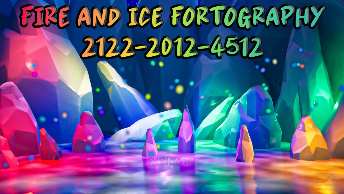 smiffy0914's tweet photo. 🔥Fire and Ice Fortography🧊: 2122-2012-4512
To support us:
Like 👍🏻 and Favorite ❤️our maps!
Favorite us as a creator 💕
Code: JKsmith0914 #ad 💙💜
#Fortnite #fortography #fortnitephotography #fortnitecreative #UEFN #fortnitecreativemap #fortniteart #VirtualPhotography https://t.co/nd3JSlbNFL