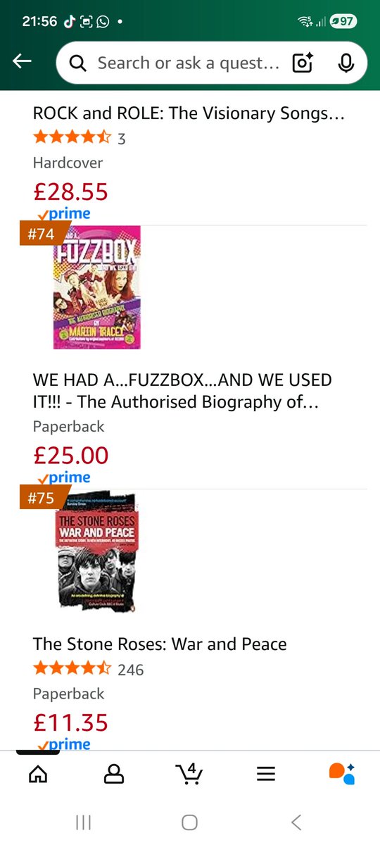 MartinTracey1's tweet photo. Thanks to all who've purchased #Fuzzbox #biography. We R @ 74 in popular music &amp; 98 in Rock &amp; Pop Musician Biographies. It would be gr8 if we could get even higher!We can't thank you ace Fuzzy fans enough. #releaseday #writingcommunity #readingcommunity #FUZZBOX @FuzzboxOfficial https://t.co/qIfsd9P1Nr