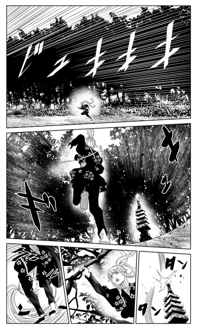 スピード感を崩さずに、細かいムーブも入れる。

個人的にお気に入りのページです😂

#漫画
#オリジナル
#一次創作 
