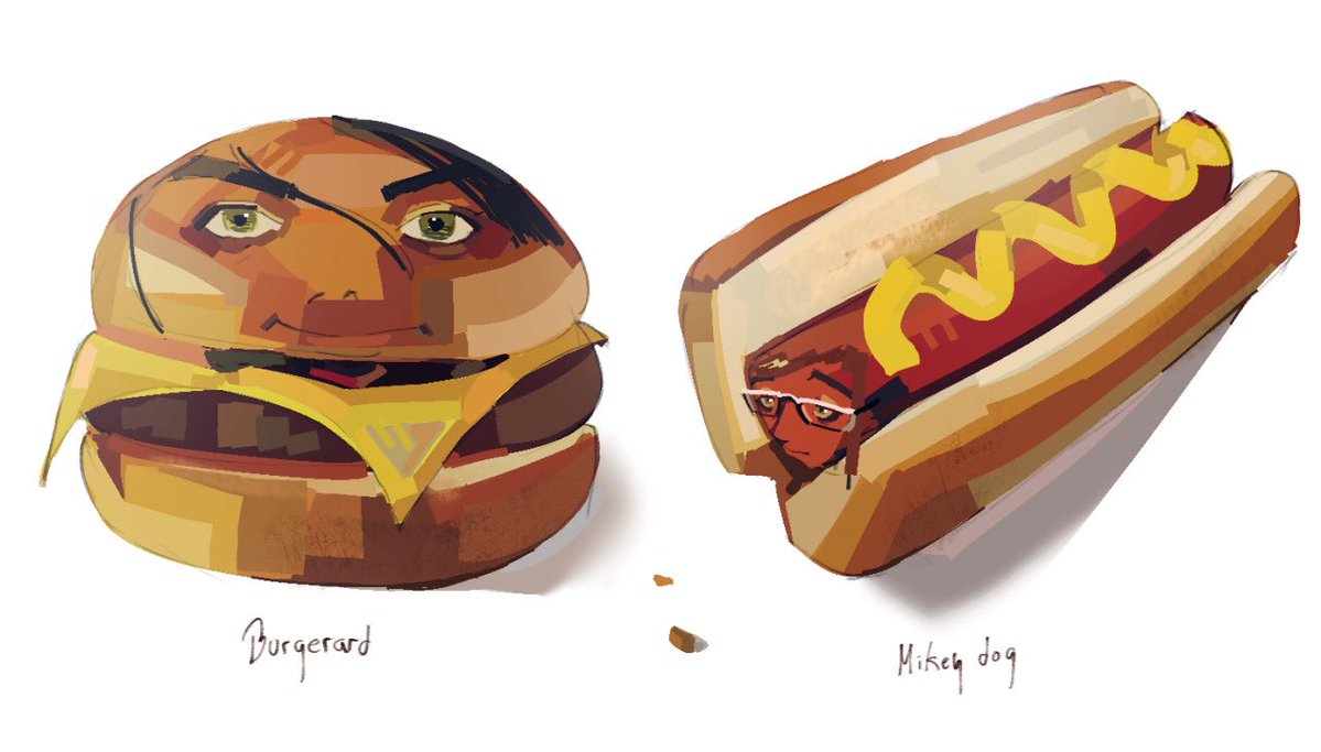 gonuk8's tweet image. Ive been saying it… burger and hot dog…