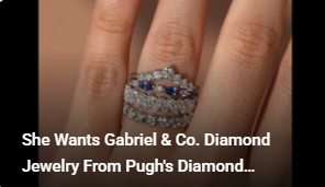 She Wants Gabriel &amp; Co. Diamond Jewelry from Pugh's Diamond Jewelers!
youtube.com/shorts/HuACq77…
