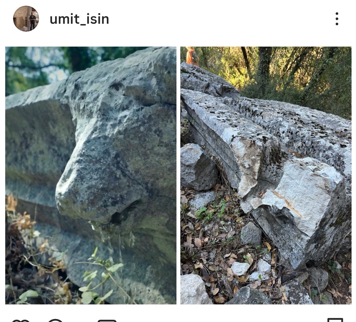 Termessos Antik Kenti'nde 2000 yıldır yerinde duran çörteni kırıp çalmışlar. Antalya'da patronlar ihya edilecek diye kıyıdaki kentlere milyonlar akıyor. Yapılan kötü restorasyonlarla kimi yapıların canına okudular. Arkada bulunan antik kentler ise delik deşik. Bu ülkeye çok yazık