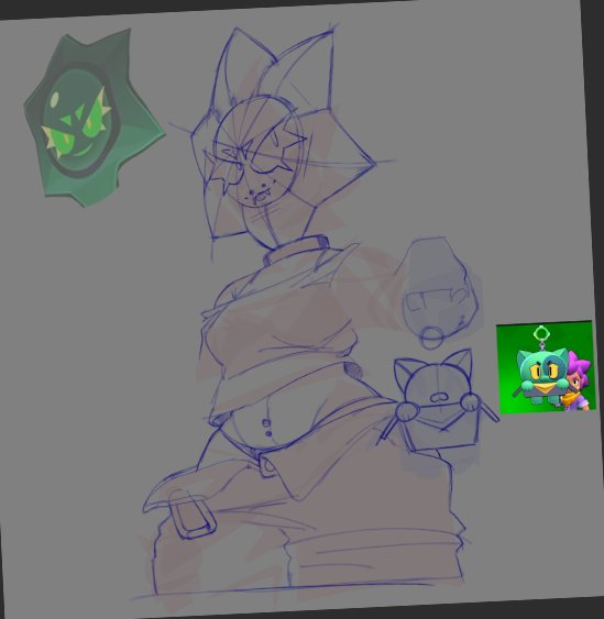 why did they give the chaos drop make up, answer me brawl stars