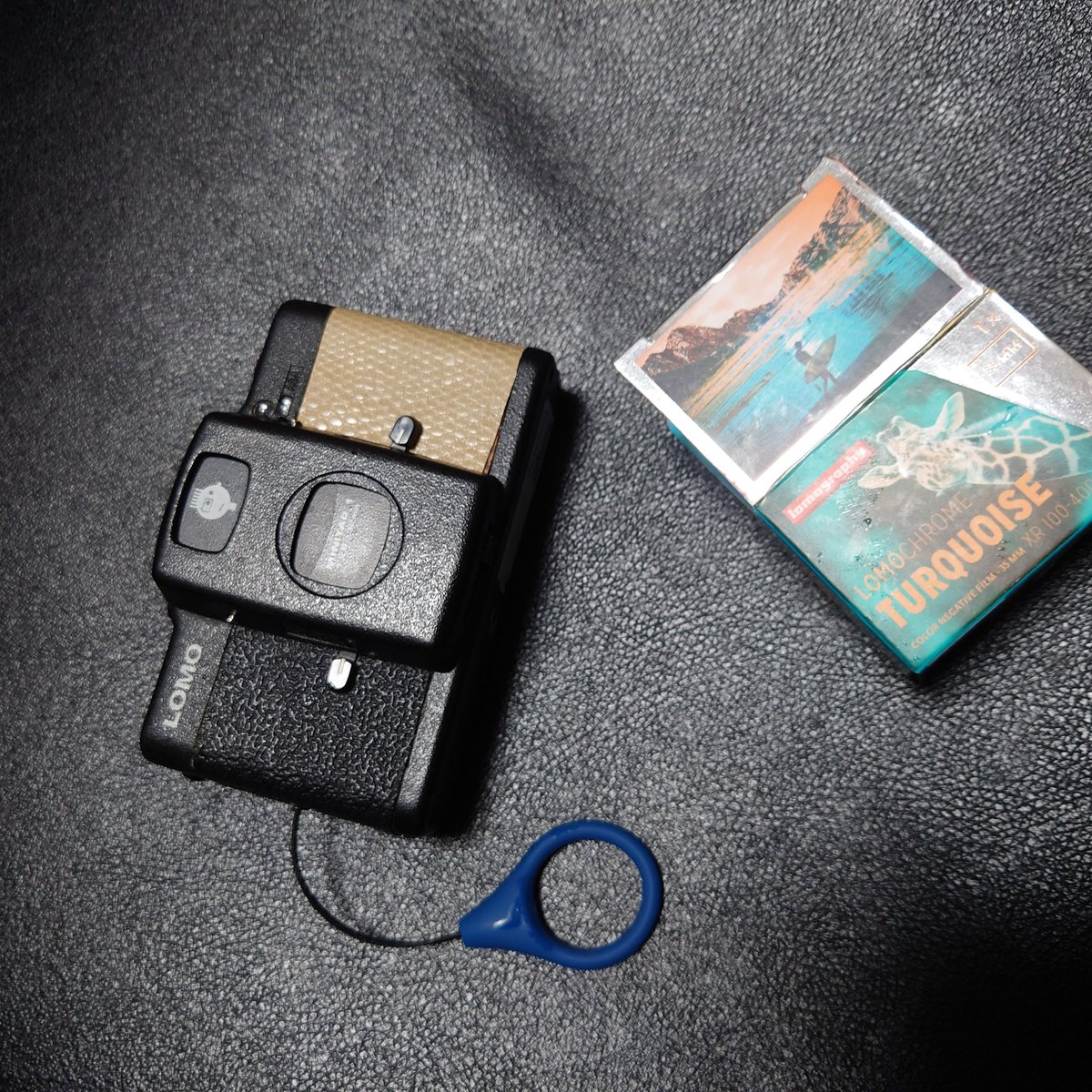 今日の撮影用にターコイズ詰めた