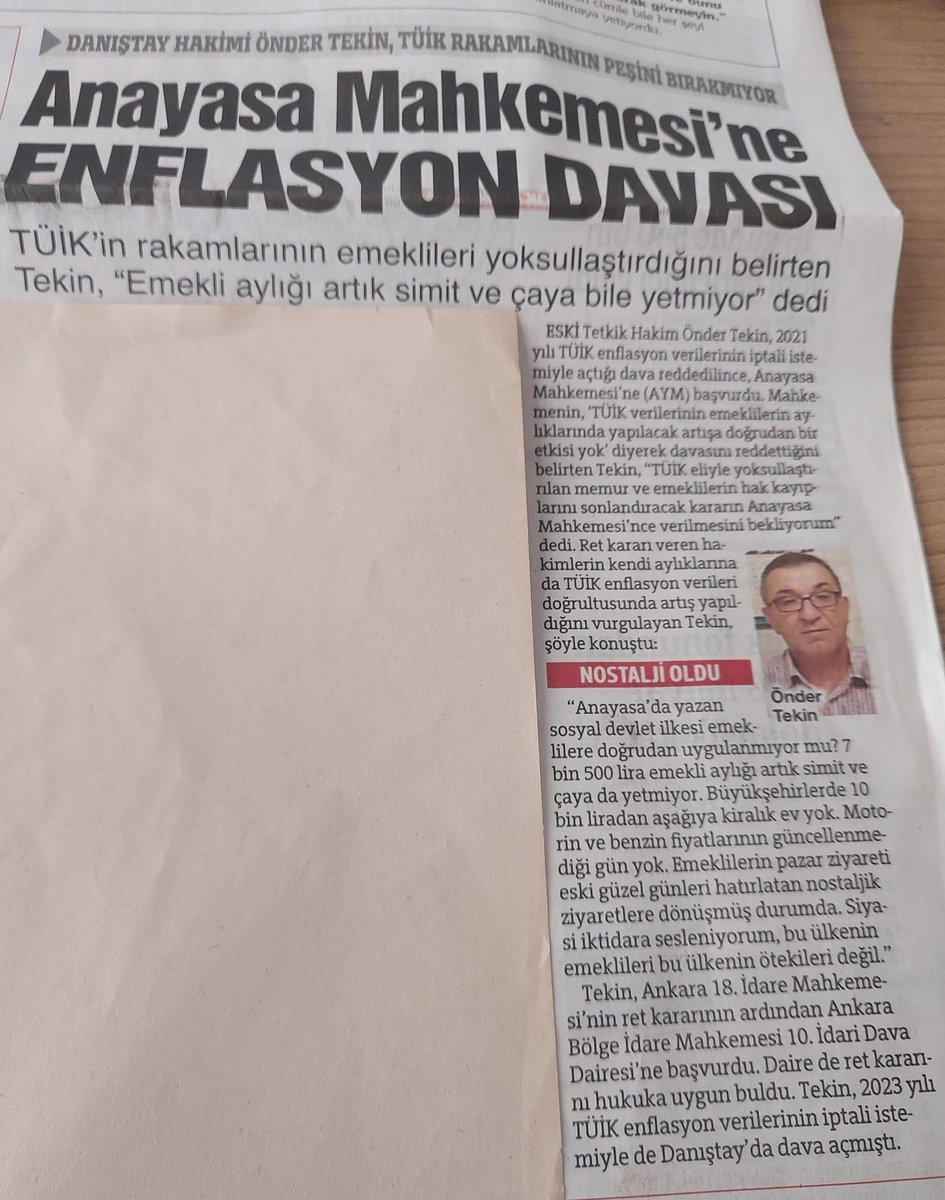 <a href="/OnderTeknn/">M. Önder Tekin</a> <a href="/AYMBASKANLIGI/">Anayasa Mahkemesi</a> 'na bireysel başvuru yapalı 850 gün oldu,  davanın sonuçlanması için kampanya yapacak mısınız 

#penalti #uzaksehir #Sallandık #FBvKNY #tüik #Emekli #emekliöldü