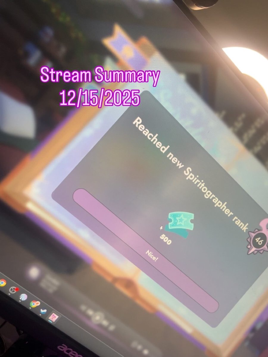 Makayluvvideos's tweet image. Chat was pretty quiet today, but I got a bunch done! Made custom entry chats for some regulars, credited the artists to my stuff in my about page, and made hexcode color palettes for different seasons and holidays to use in my @SpiritCityLofi decor!
#streamsummary #coworking