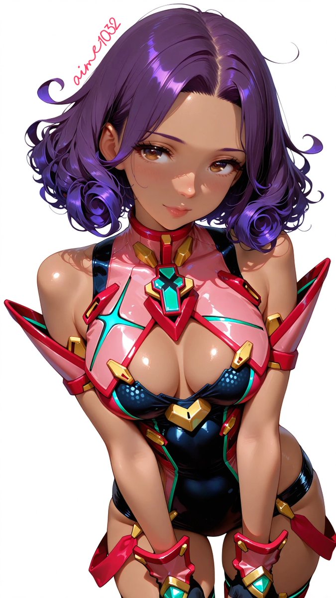 saphira1032's tweet photo. #AIイラスト #AIanimegirl #XenobladeChronicles2 #pyracosplay https://t.co/116EFh806R