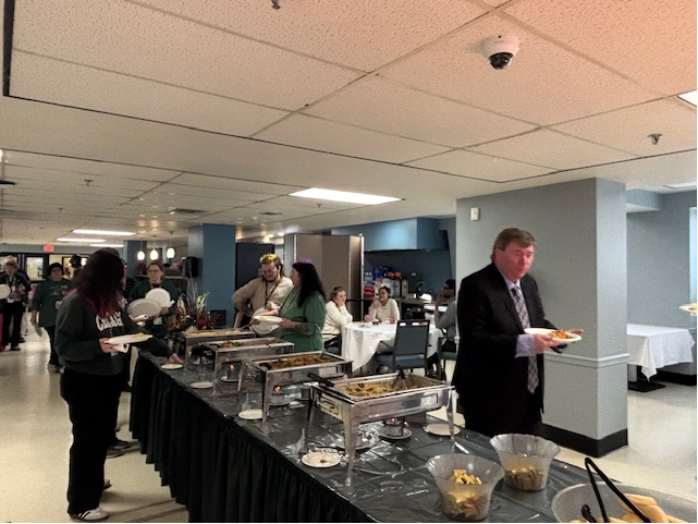 County Executive McClure was proud to attend the Gracedale Nursing Home employee holiday luncheon last week, celebrating the dedicated staff who care for our residents every day. Thank you for all you do 🎄👏