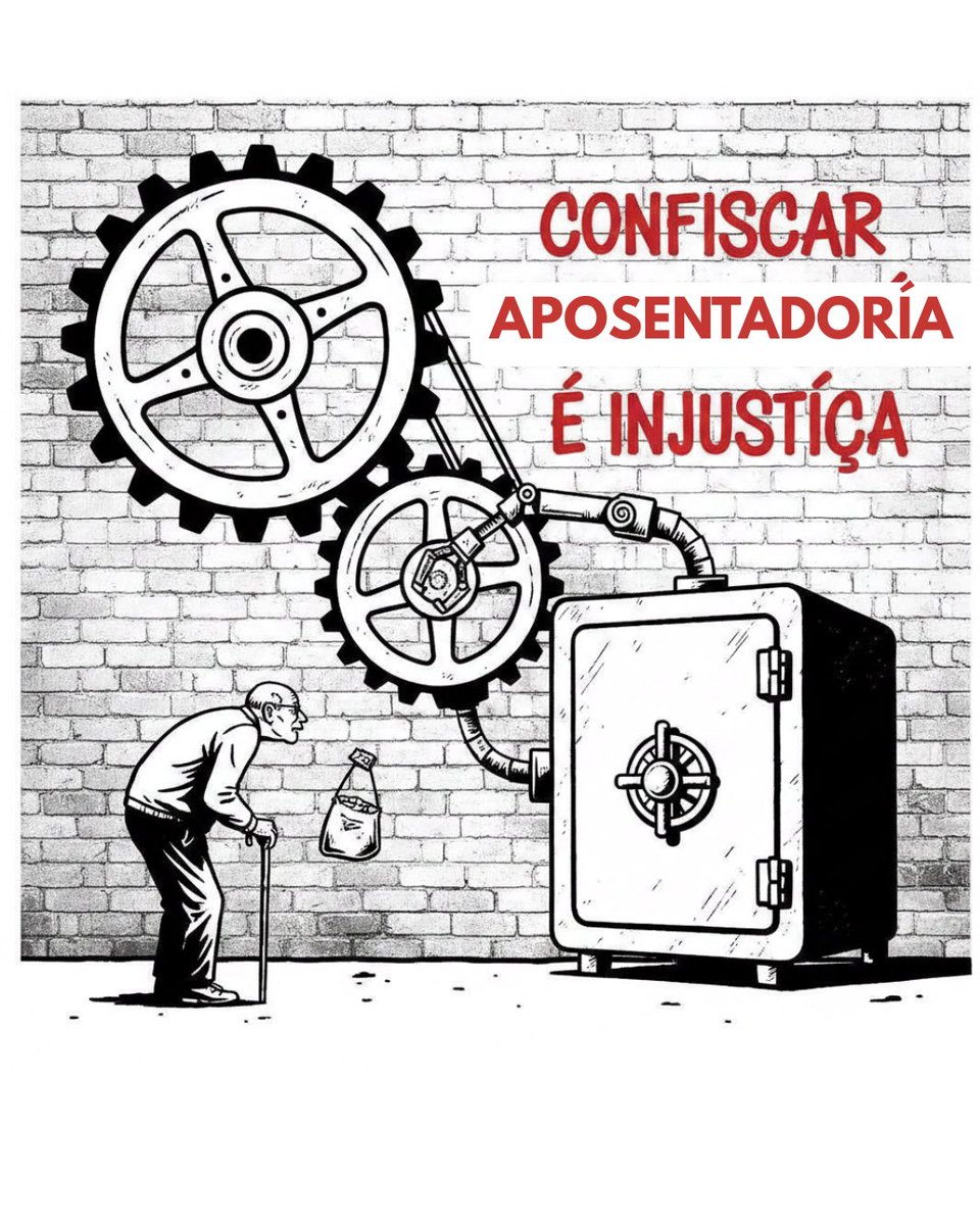 Aposentados lutam por justiça! STF, avancem com a votação do art. 149 e eliminem esse confisco abusivo!  <a href="/STF_oficial/">STF</a>
@nunesmarquesK
<a href="/MinAMendonca/">André Mendonça</a>
<a href="/Cristianozaninm/">Cristiano Zanin Martins</a>
<a href="/FlavioDino/">Flávio Dino 🇧🇷</a>
👇   Justiça Social
Fachin Paute ADI 6254 
#AposentadoriaJusta