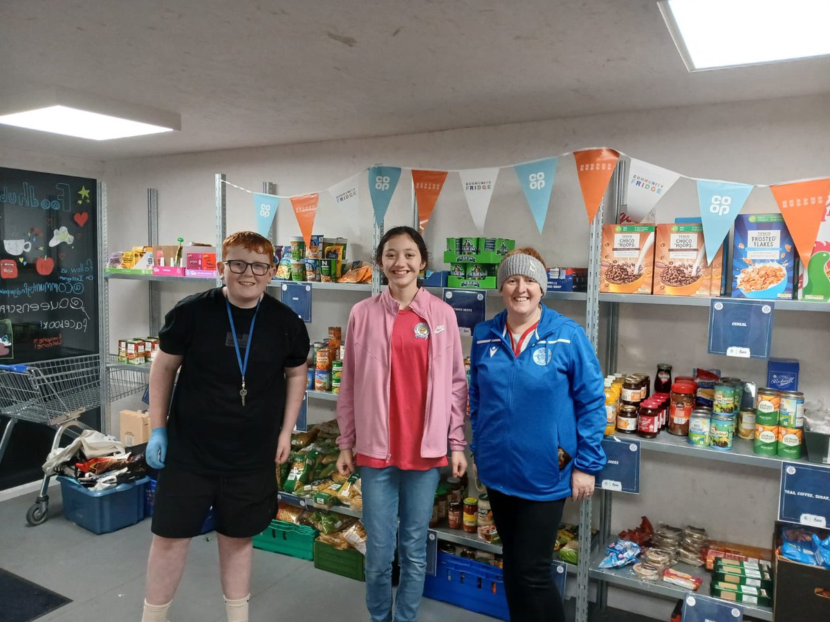 Tonight the Queens Trust made a donation of £480 worth of items to the Queens Community Foodbank. 

This was purchased with money that has been raised through sales of the monthly unofficial programme. Thank you very much to everyone who had been supporting the programme.
