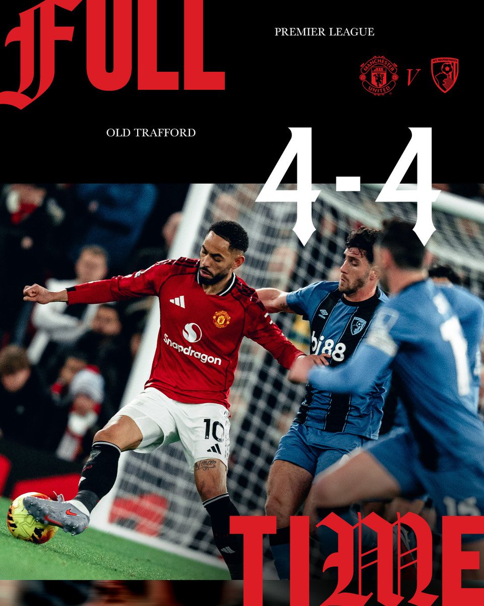 Rapuruchi4's tweet photo. What a match!
Manchester United's defense was very bad.
#GGMU #ManBou #MUFc https://t.co/sI5apGTBWB