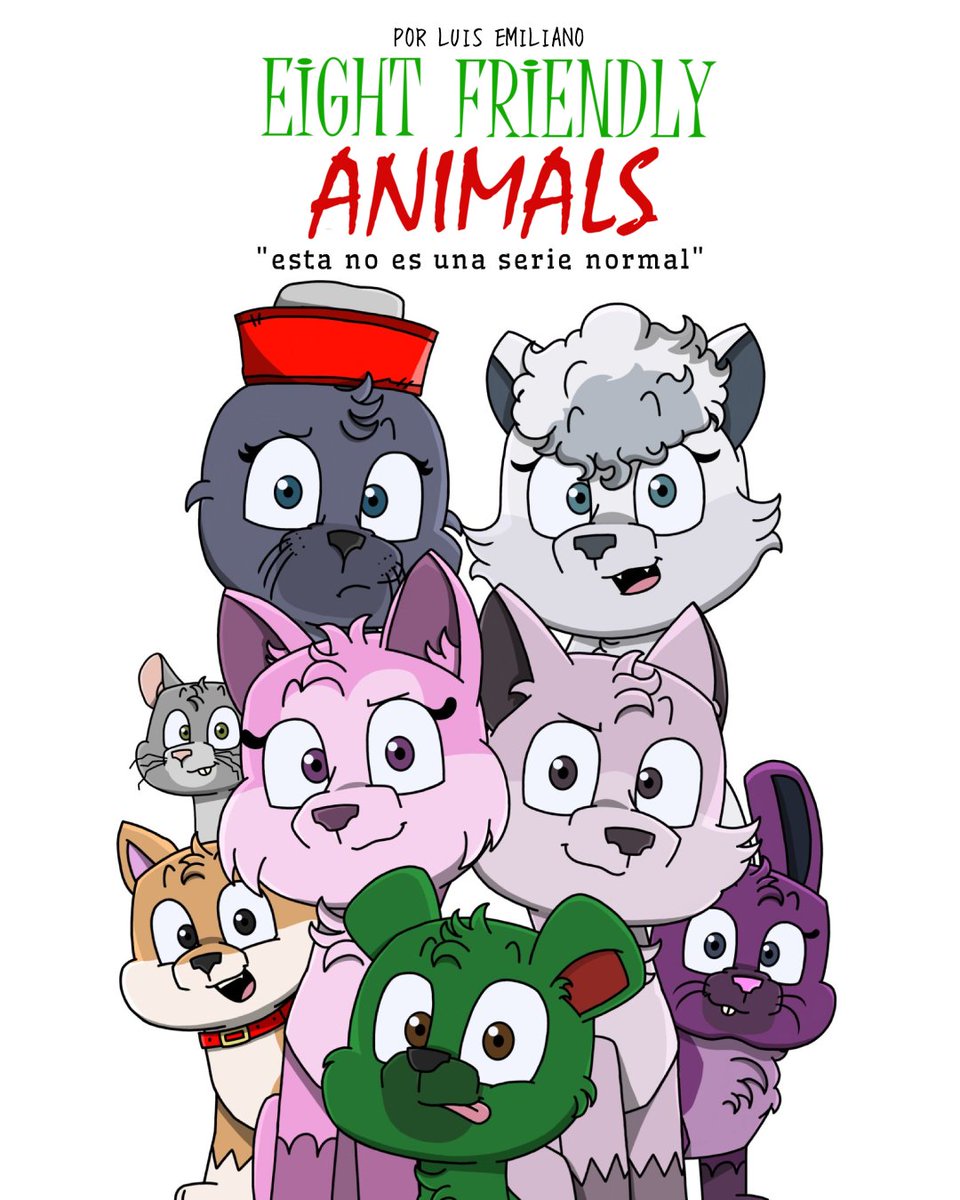 Emil_0888's tweet photo. Soo this is a hit tweet i guest.

Anyways take a look at a project I'm working on called Eight Friendly Animals https://t.co/cKE5GVNfCN