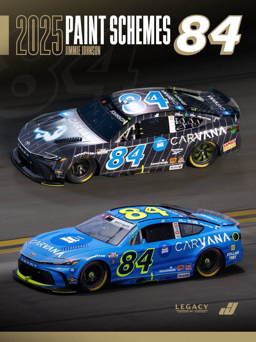 Two very special schemes in 2025. Which <a href="/JimmieJohnson/">Jimmie Johnson</a> scheme was your favorite?